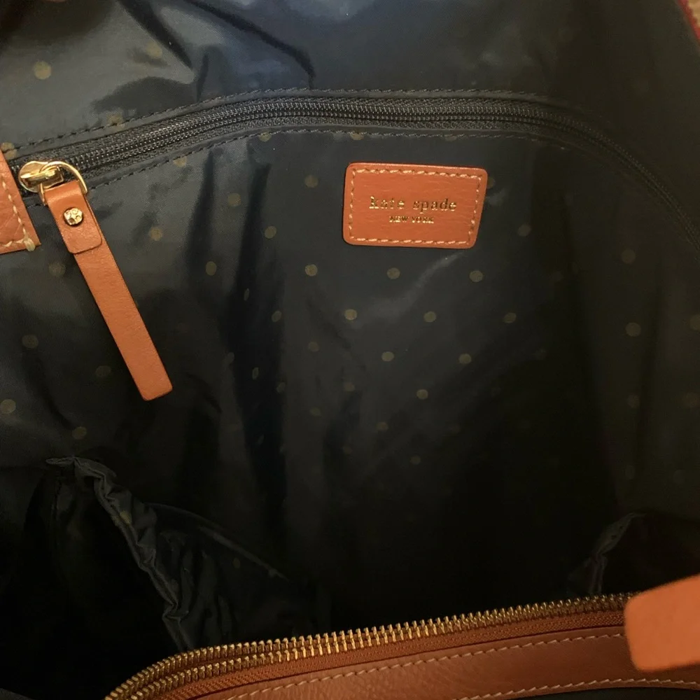 Kate Spade Nylon Adjustable Crossbody Baby Bag Pink